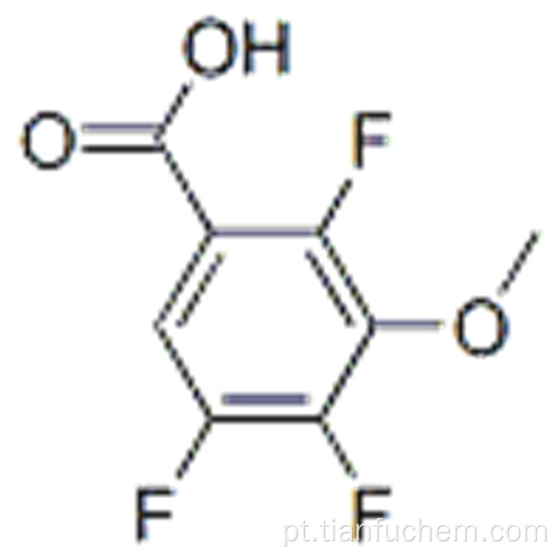 Ácido 2,4,5-trifluoro-3-metoxibenzóico CAS 112811-65-1